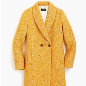 J.CREW Topcoat in Italian Tweed
